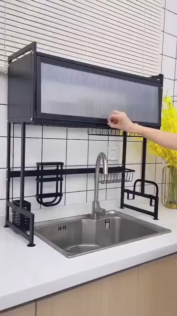 Escurridor de cocina multifuncional